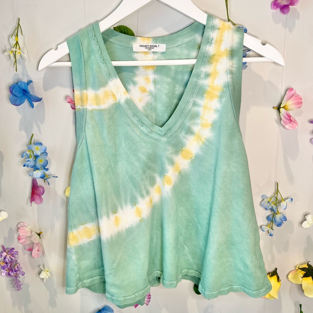 Project Social T tie dye tank